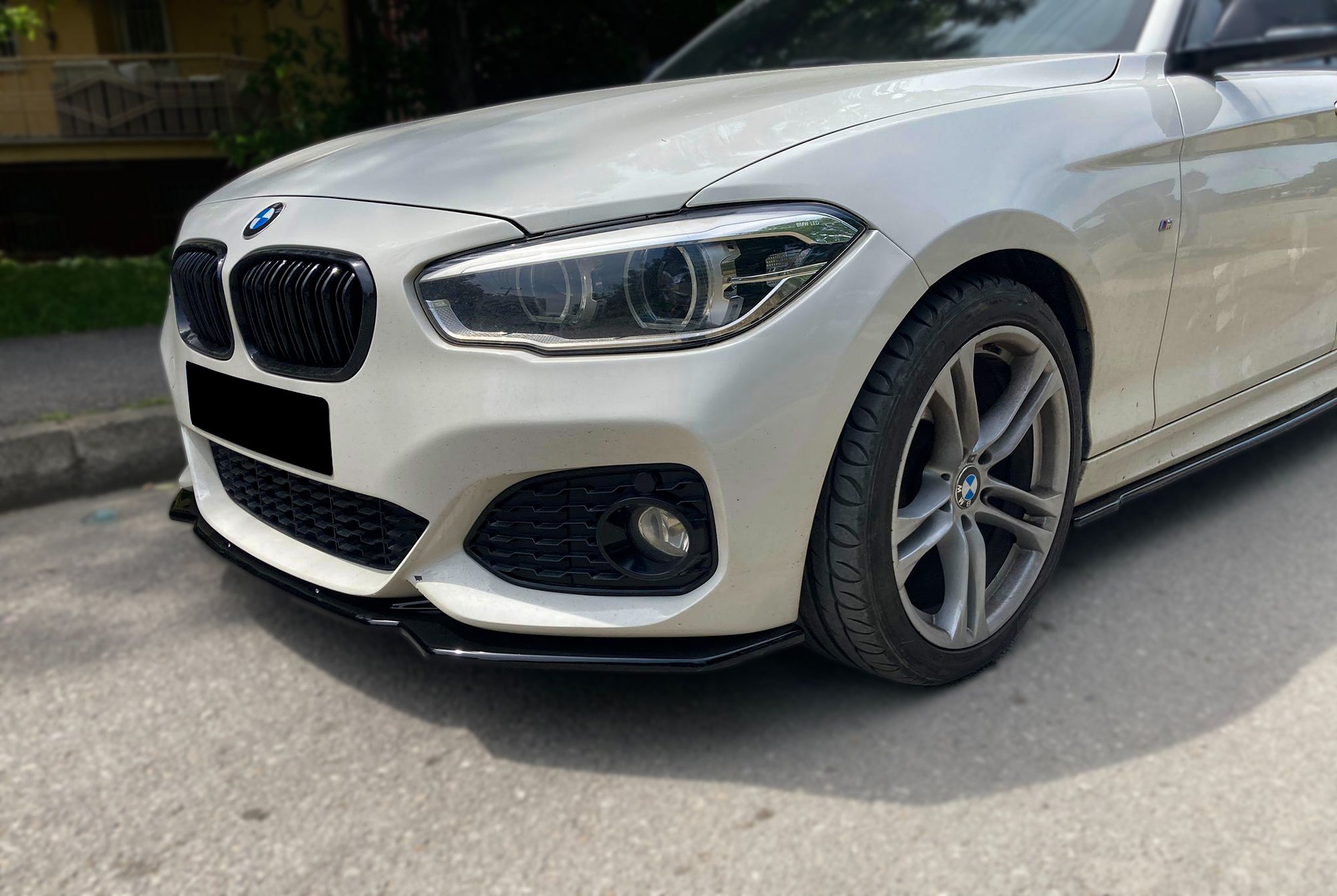 Front Splitter for BMW 1 Series F20/F21 M-Power Facelift (2015-2019) - Plus Body Kits