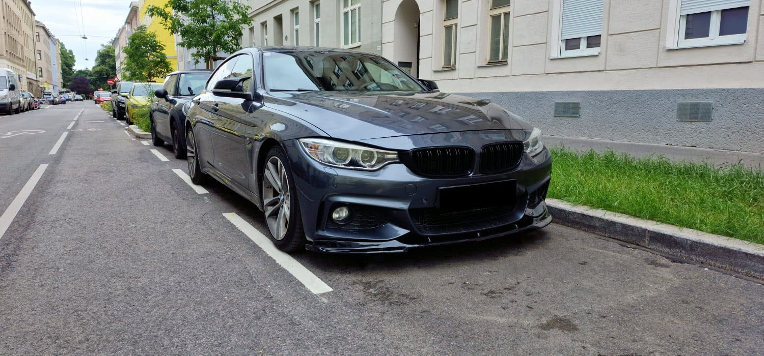 Front Splitter for BMW 4 Series F32/F33/F36 M-Pack (2013-2019) - Plus Body Kits