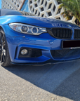 Front Splitter V.2 for BMW 4 Series F32/F33/F36 M-Pack (2013-2019) - Plus Body Kits