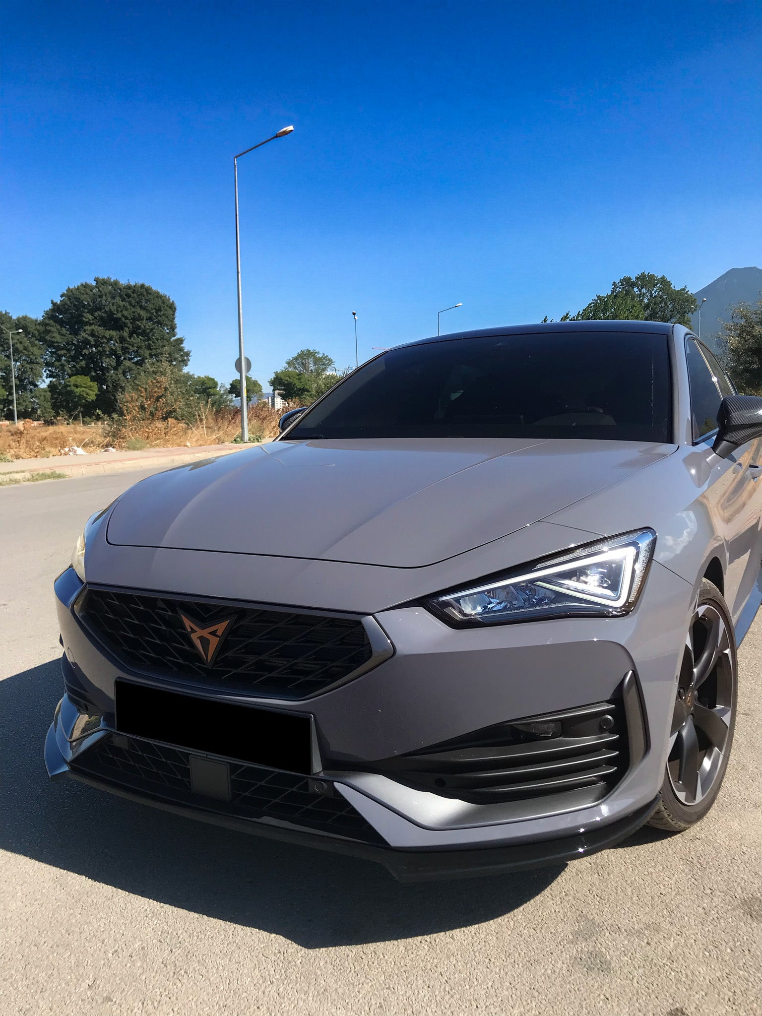 Front Splitter V.3 for CUPRA Leon (2020+) - Plus Body Kits