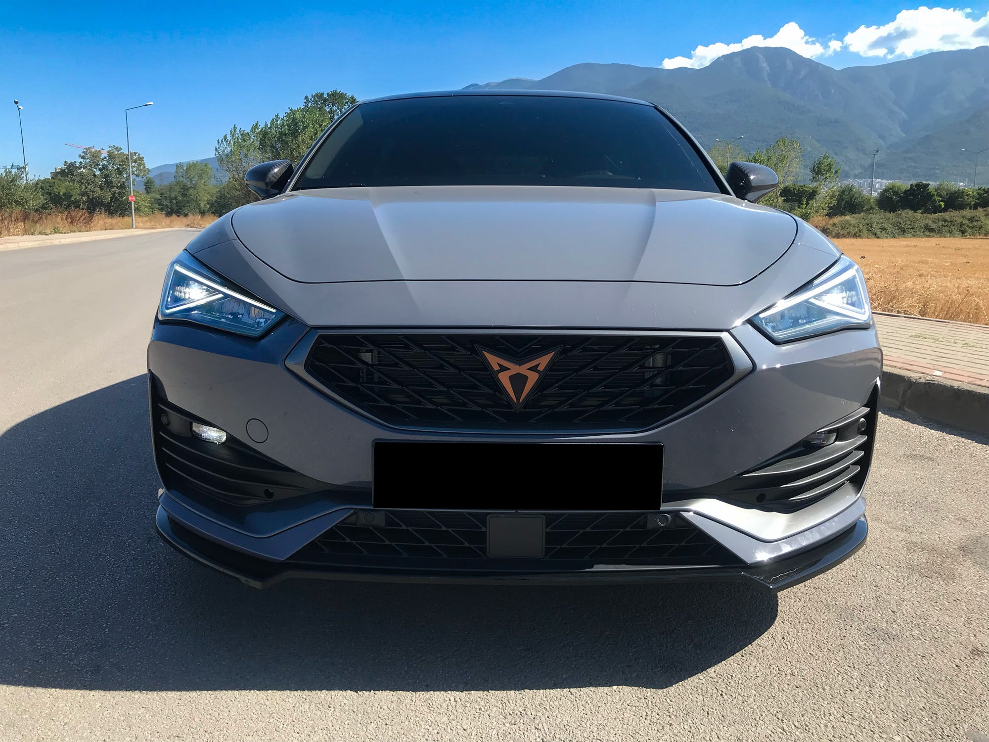 Front Splitter V.3 for CUPRA Leon (2020+) - Plus Body Kits