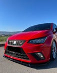 Front Splitter for SEAT Ibiza Mk5 (2017-2021) - Plus Body Kits