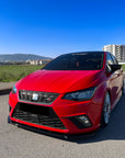 Front Splitter for SEAT Ibiza Mk5 (2017-2021) - Plus Body Kits