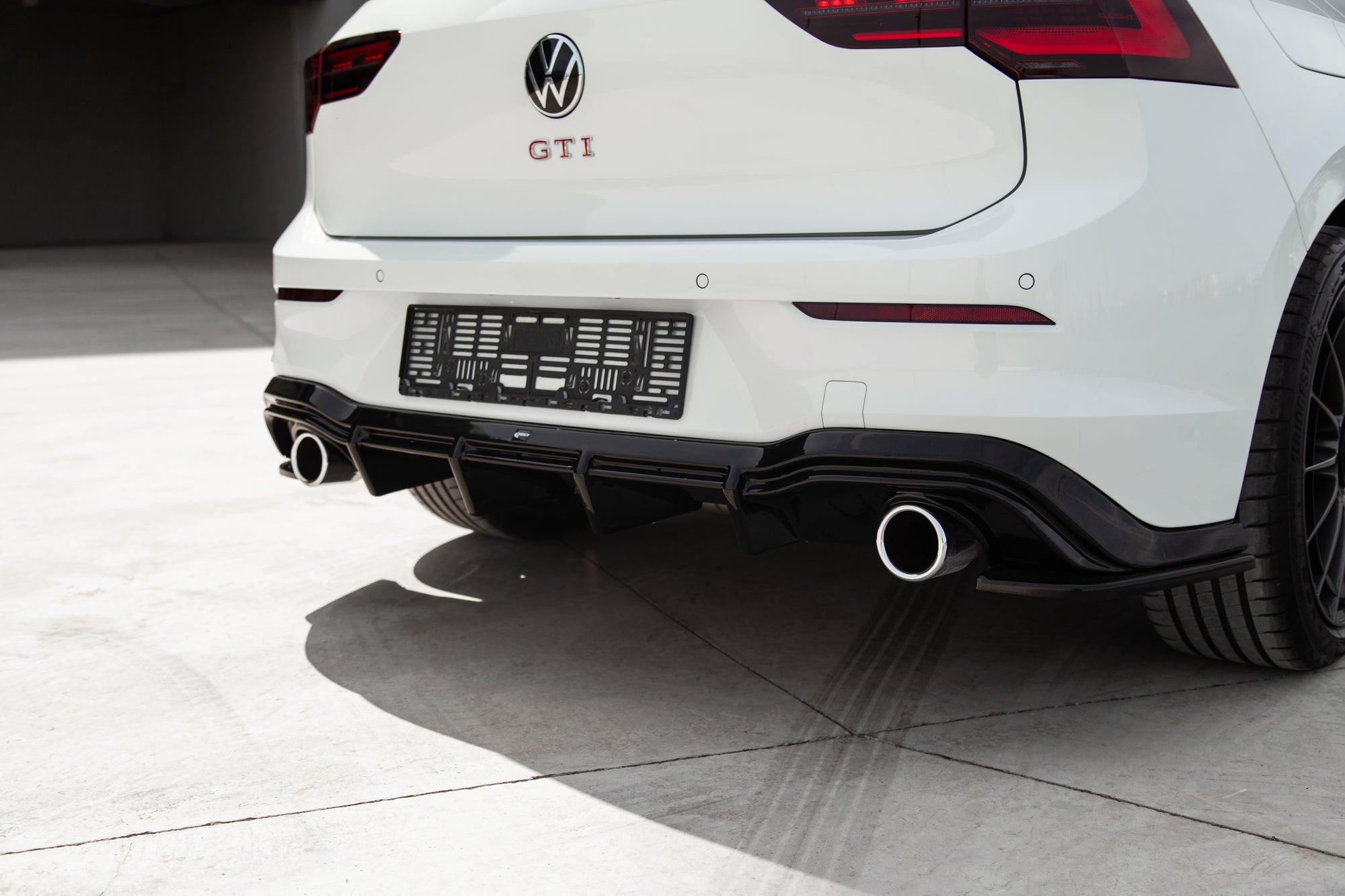 Rear Valance for VW Golf Mk8 GTI (2020+) - Plus Body Kits