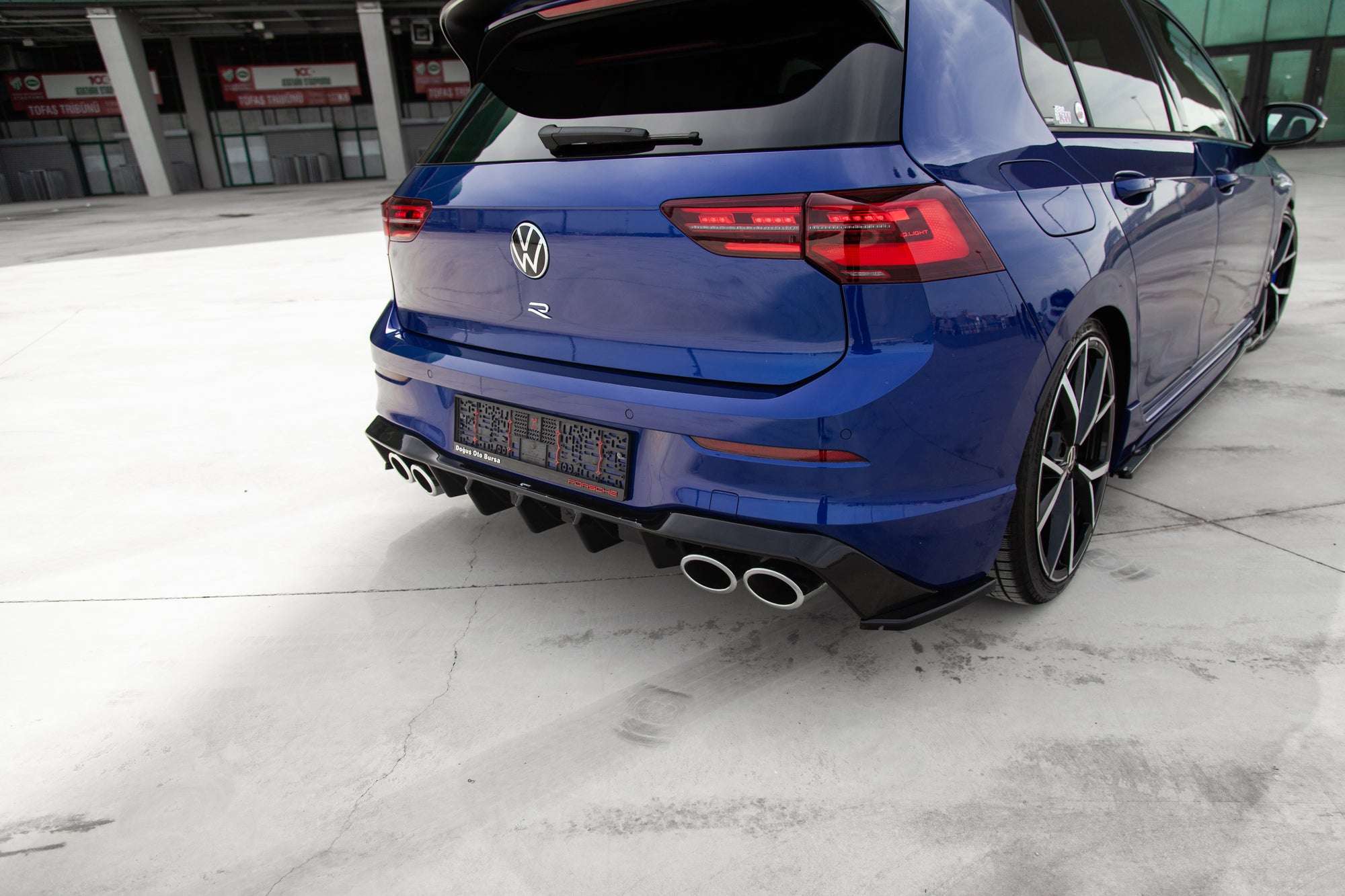 Rear Valance for VW Golf R MK8 (2020+) - Plus Body Kits