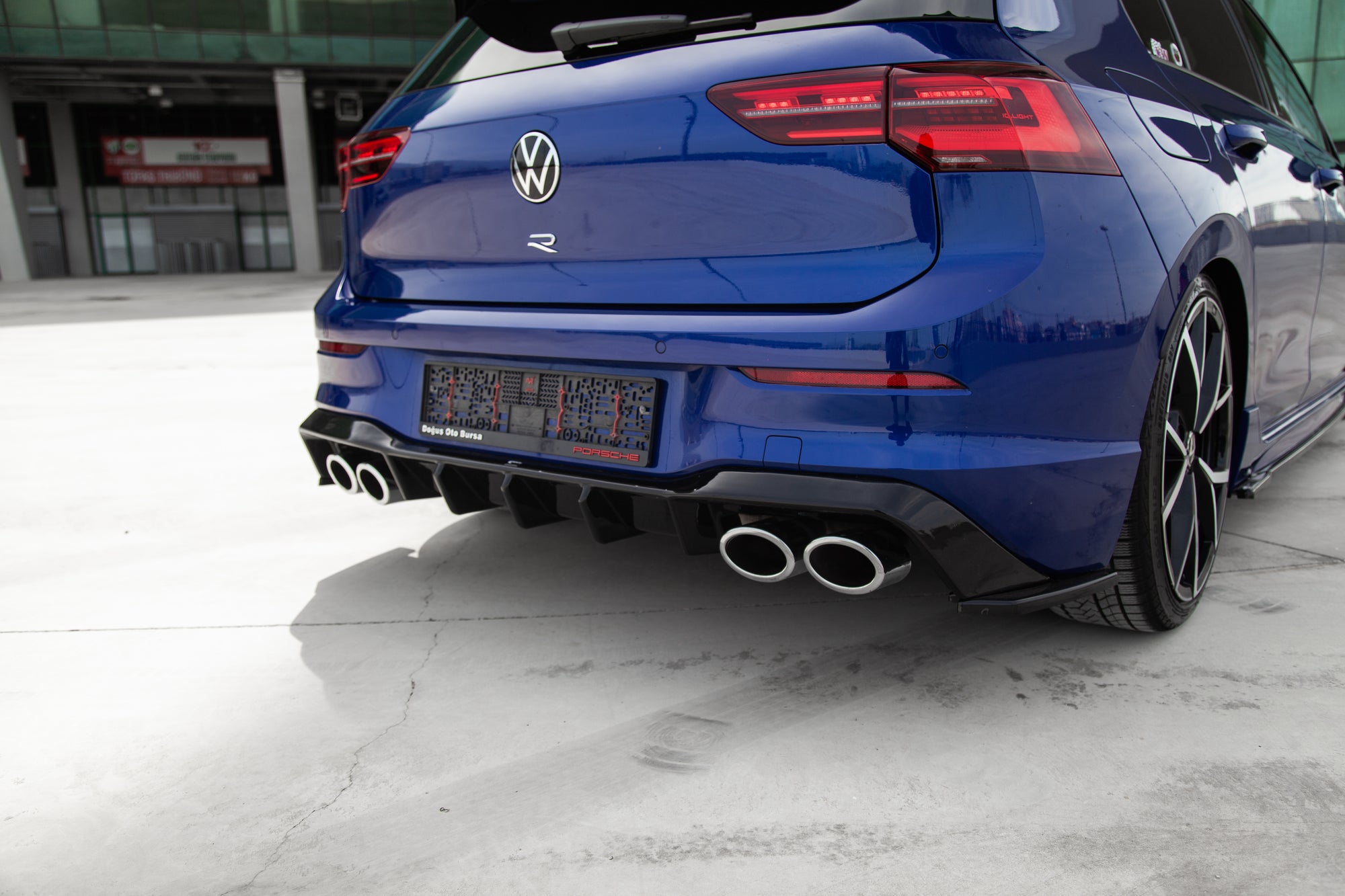 Rear Valance for VW Golf R MK8 (2020+) - Plus Body Kits